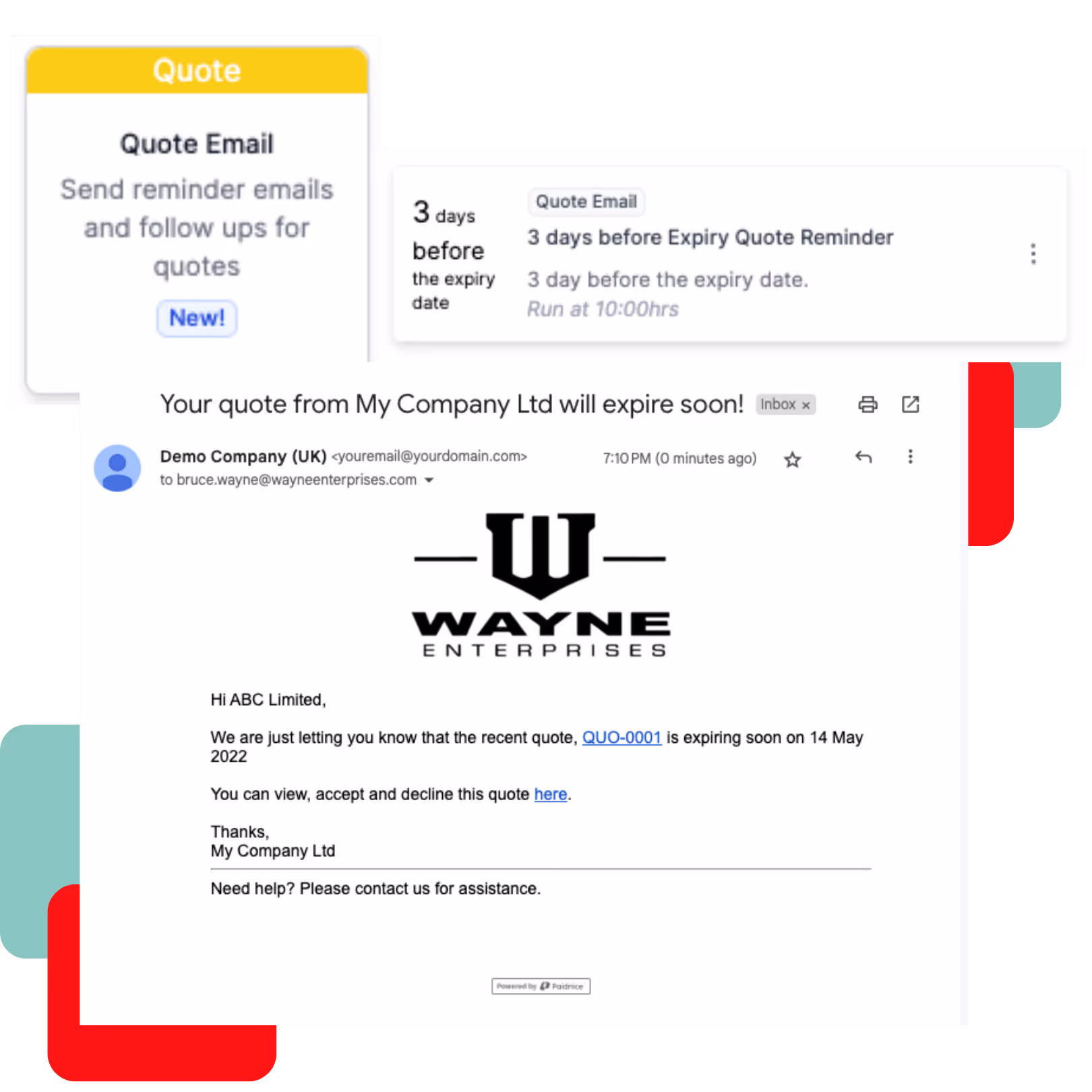 Send Quote Reminders Before They Expire screenshot 1