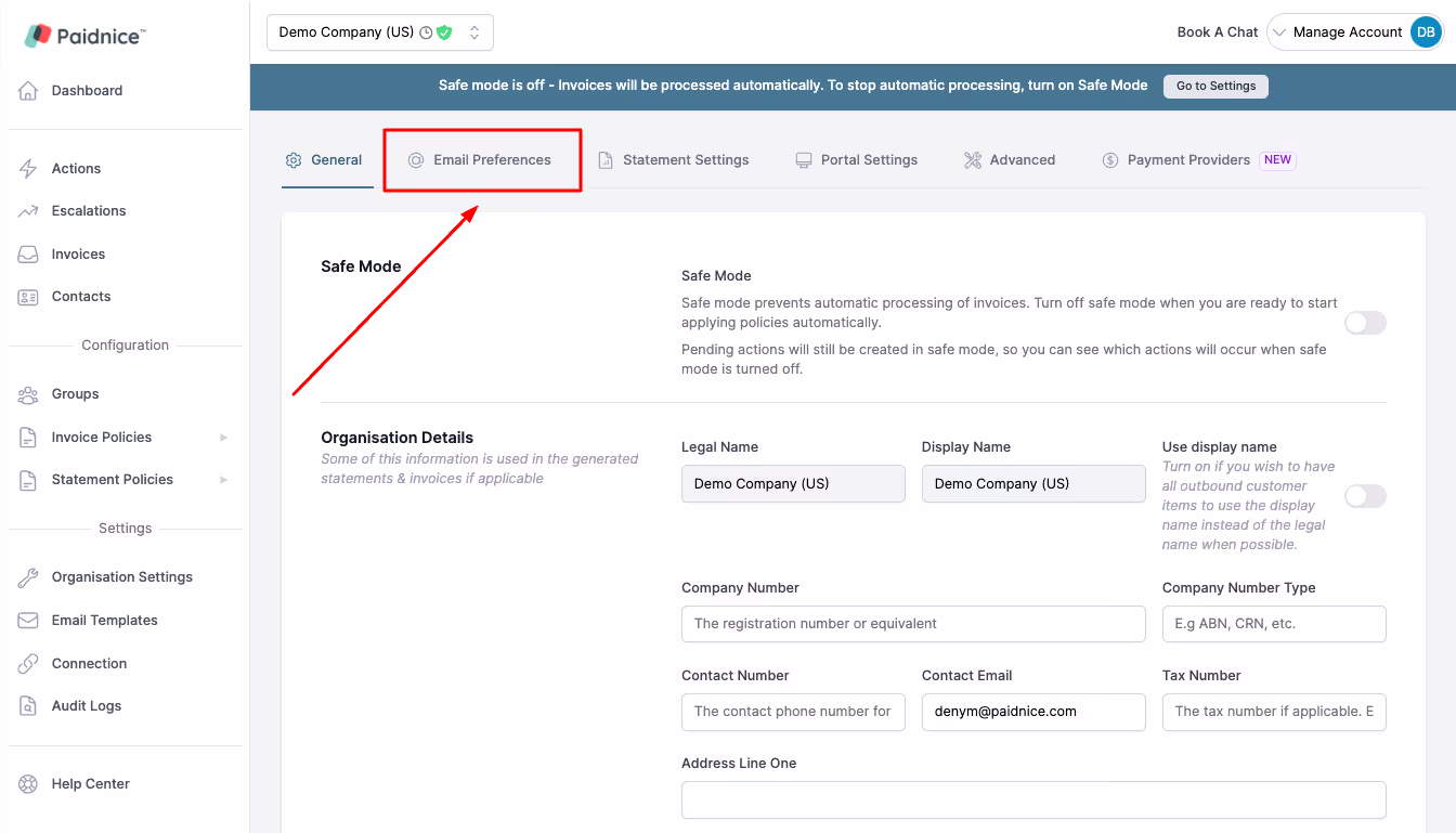 How to Stop Xero Invoices Going to Spam screenshot 3