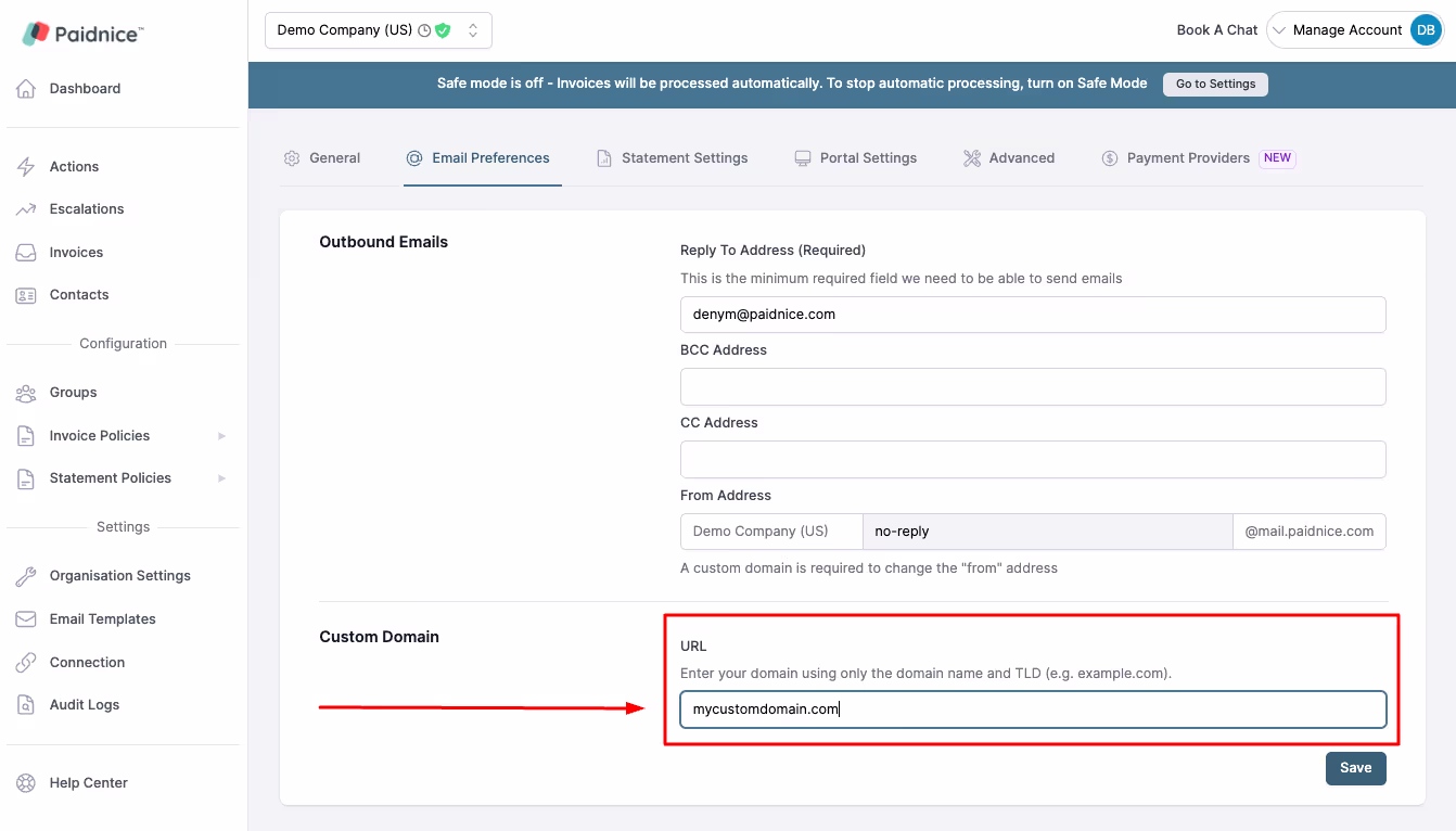 How to Stop Xero Invoices Going to Spam screenshot 4