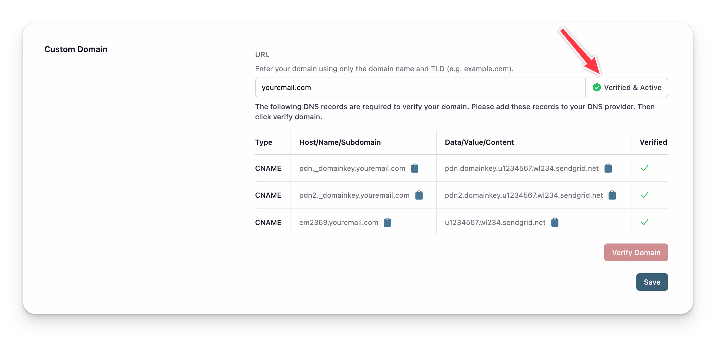Send Invoices from your Domain Xero screenshot 2
