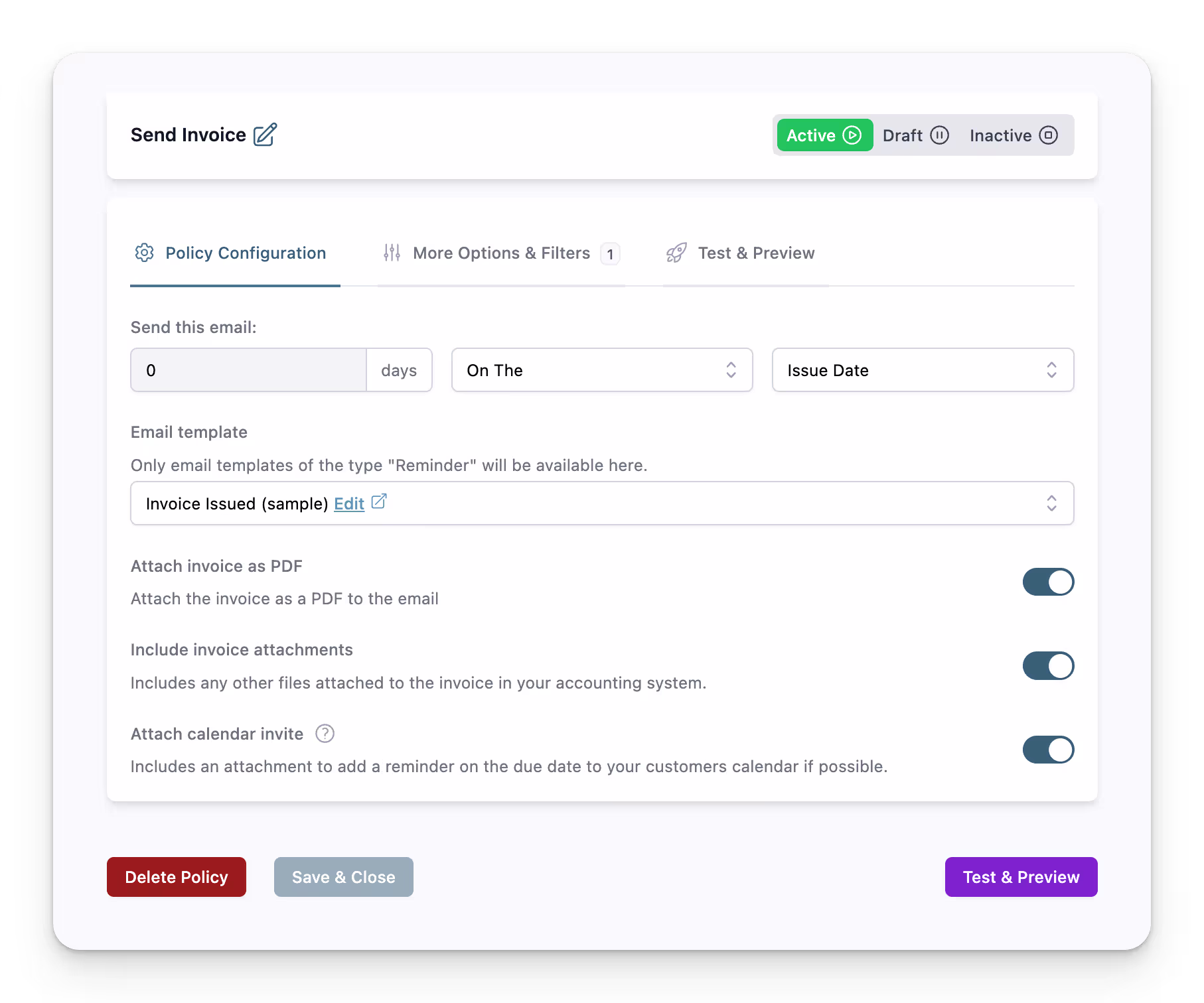 Send Invoices from your Domain Xero screenshot 3