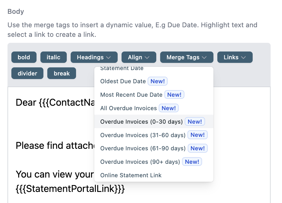 Pre Approve Draft Actions screenshot 5