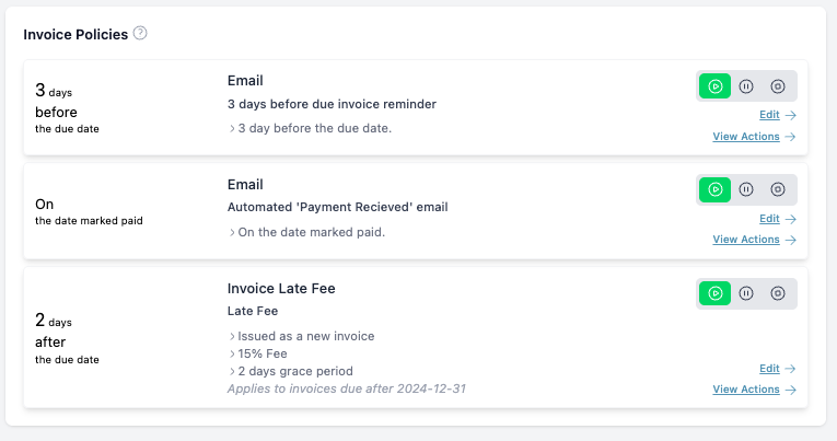Setup Automated Payment Received Email Xero screenshot 3