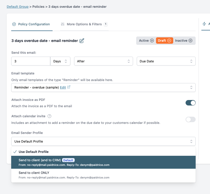 Xero Reminders Into CRM screenshot 3