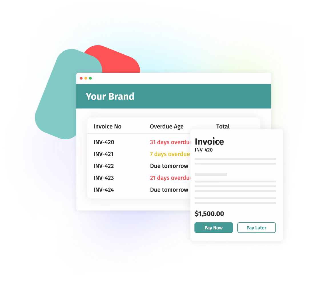Client payment portal