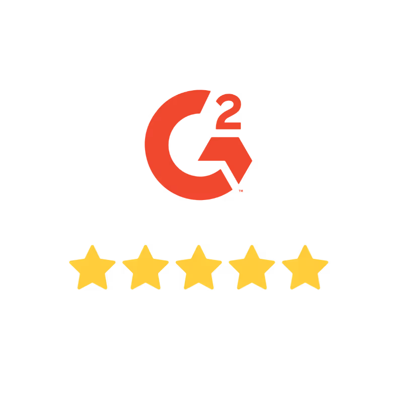 G2 logo with 5 stars