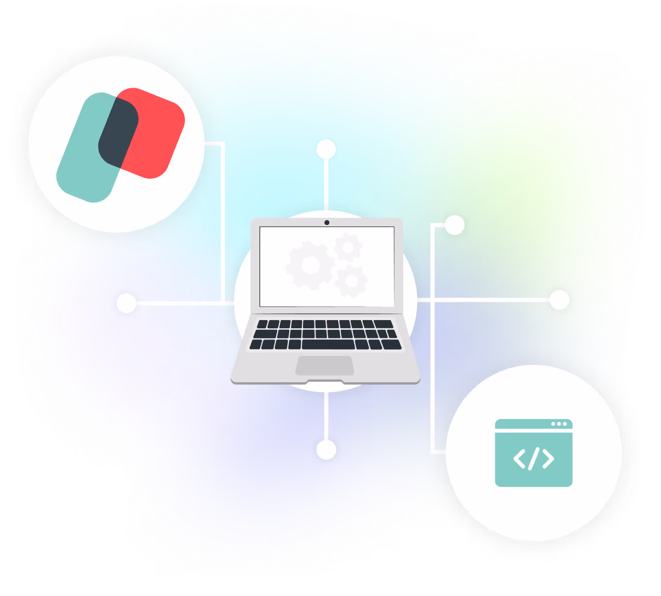 Paidnice illustration showing a late fee being issues onto an invoice