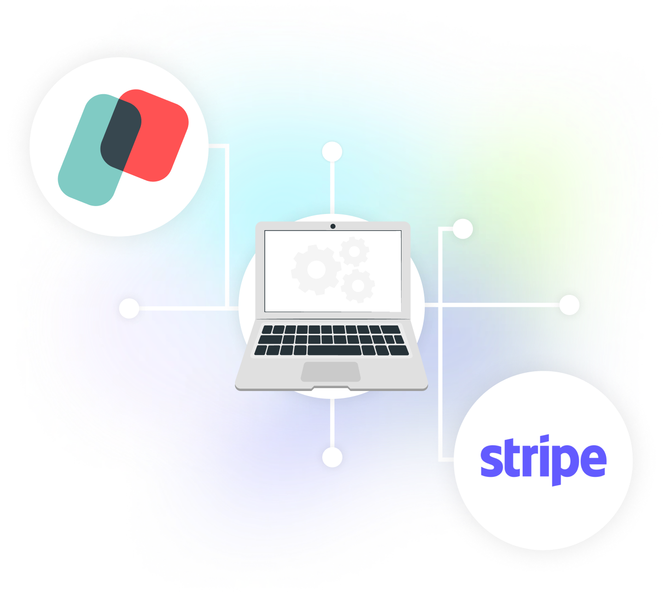 Paidnice illustration showing a late fee being issues onto an invoice