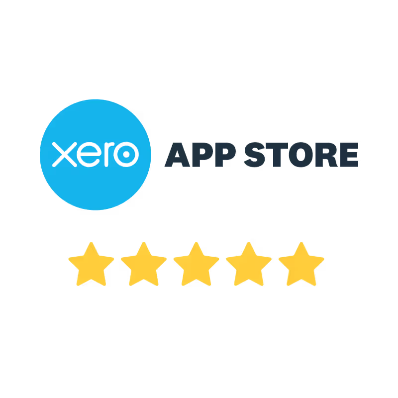 Xero logo with 5 stars